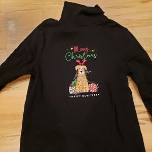 Turtleneck long sleeved shirt Holiday